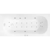 Masážna vaňa SIKO Mika 160x70 cm MEDIUM akrylát ľavá SIKOHMMMIKA160L