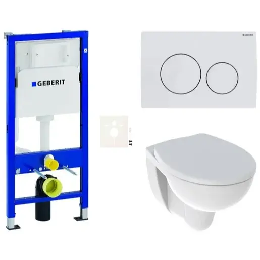 Závesný WC set Geberit do ľahkých stien / predstenová KOLO Rekord SIKOGES3K3