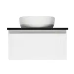 Kúpeľňová skrinka pod umývadlo SAT Evolution 58x30x44,8 cm biela matná SATEVO60WMZ