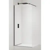 Sprchová zástena Walk-in 150 cm SAT PVD Gun metal SATBWI150PRGM