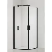 Sprchový kút štvrťkruh 80x80 cm SAT Fusion SATFUS80CT