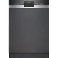 Vstavaná umývačka riadu Siemens 60 cm Brúsená oceľ SN53ES06VE