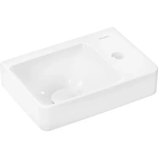 Hansgrohe Xelu Q umývadlo 36x25 cm otvor pre batériu vpravo 61084450