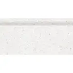 Schodovka Rako Porfido biela 30x60 cm mat / lesk DCPSR810.1