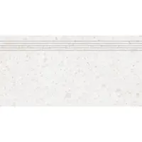 Schodovka Rako Porfido biela 30x60 cm mat / lesk DCPSR810.1