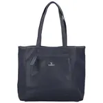 Módní dámská koženková kabelka na rameno Lamia, tmavě modrá