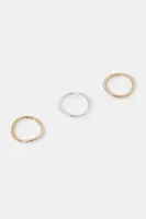 Prstýnek Lauren Ralph Lauren 3-pack