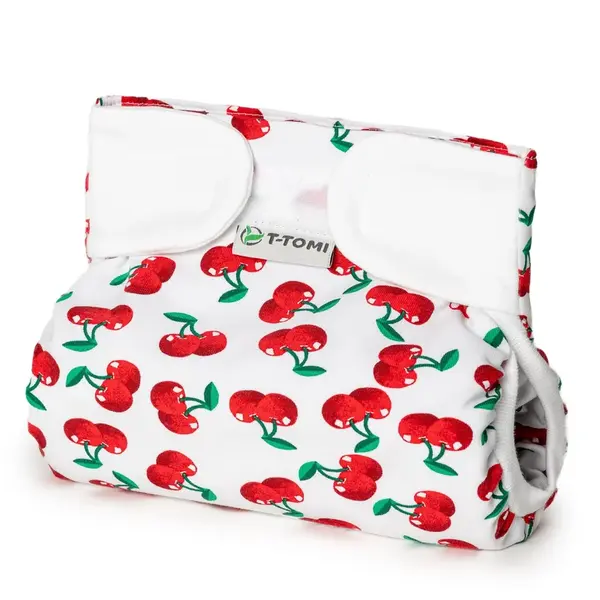 T-TOMI Ortopedické abdukčné nohavičky - suchý zips Čerešne (5-9kg)