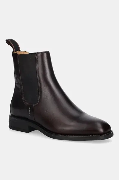 Kožené kotníkové boty Gant Fayy