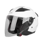 Otevřená přilba W-TEC Barcela bílá lesk XS (53-54)