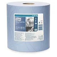 2 x Papírové utěrky TORK Plus, modré, 750 útržků