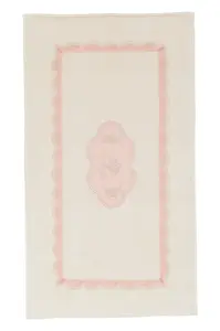 Koupelnová předložka BUKET 50x90 cm Krémová