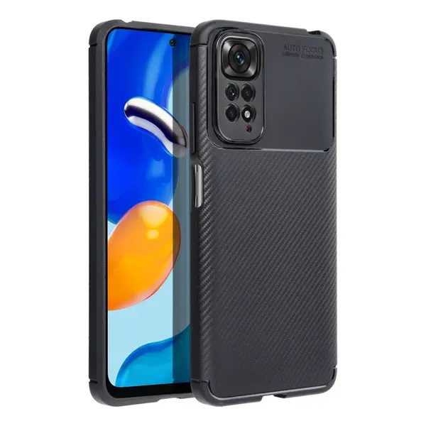 Zadní kryt Case CARBON PREMIUM pro Xiaomi Redmi Note 13 4G, černá