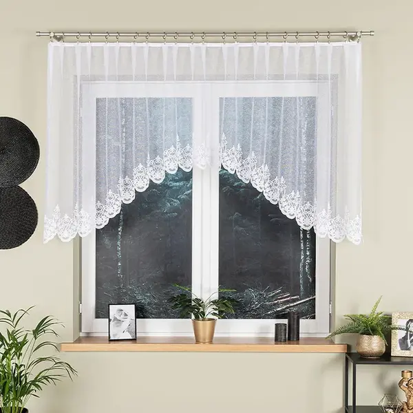 Žakárová záclona Żaneta 181043 350x175 cm