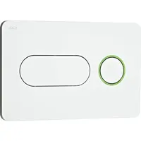 Tlacítko pl8 dual bílé