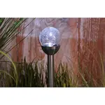 Solárna LED lampa 2 guľa 11