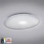 Stropné prisadené svietidlo Star Effect RGB 30cm