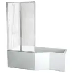 Vaňa Integra 150x75  Ľ + vaňová zástena