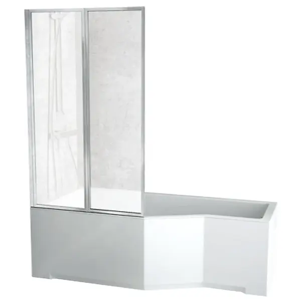 Vaňa Integra 150x75  Ľ + vaňová zástena