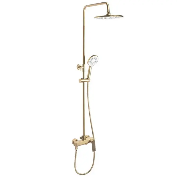 Sprchová súprava Rea Avalon zlatá brúsená