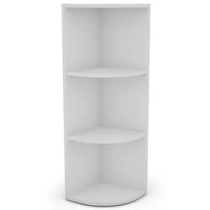 Regál KIKI rohová  biela 2 police