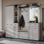 Predsieňový nábytok Hugo IV Cc Hg4+P2 Vankúš Kašmír/Čierna