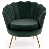 Kreslo Amorinito zelená/zlatý