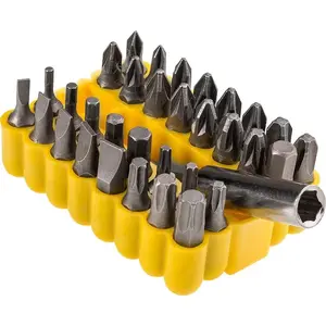 Súprava magnetických bitov  25 mm, 33 ks, Drel