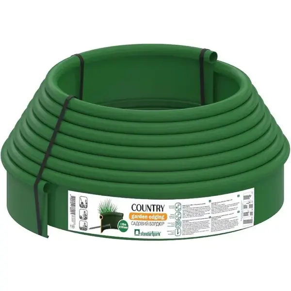 Záhradný obrubník COUNTRY zelený 10 m