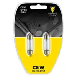 Žárovka 12V 5W C5W sufitová Coyote Vision 2 ks Blistr