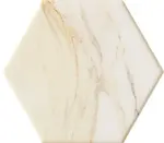 Nástěnný obklad  Flare White Hex. 11/12.5