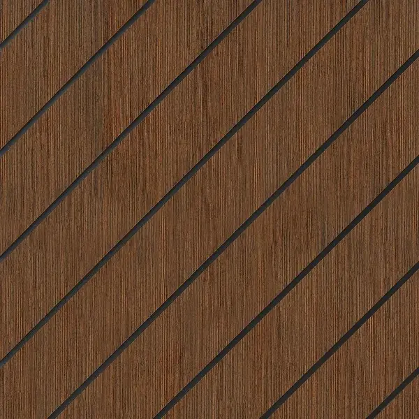 Frézovaný panel Quadro Diagonal wenge 40x40 cm MDF