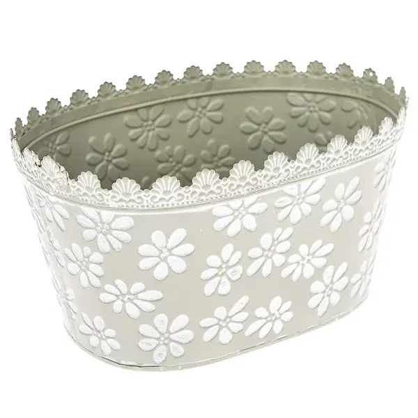 Kovový obal na květináč FE507