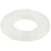 Sada  plastových podložiek biele Ø9-13 mm