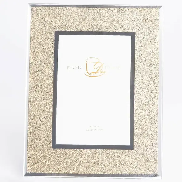 Rámeček 23 cm gold Glitter Duo