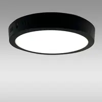 Stropnica LED  RING 18W 4200K okrúhla antracit