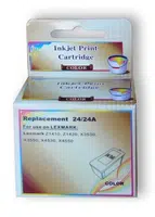 Ink Cartridge JetWorld  Tri-Color Lexmark 24 replacement 018C1524E