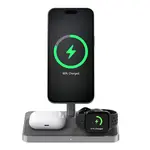 ZIKE Z557C 3-in-1 Qi2 Magnetic Wireless Charging Stand