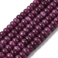 Natural White Jade Beads Strands