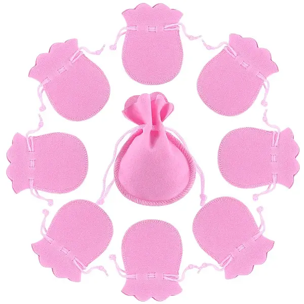 20Pcs Gourd Velvet Drawstring Bags