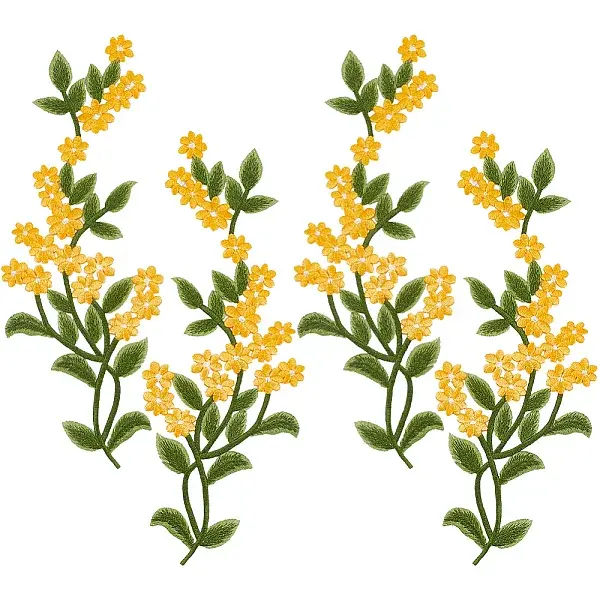 Computerized Embroidery Cloth Iron on/Sew on Patches