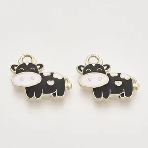 Alloy Enamel Pendants