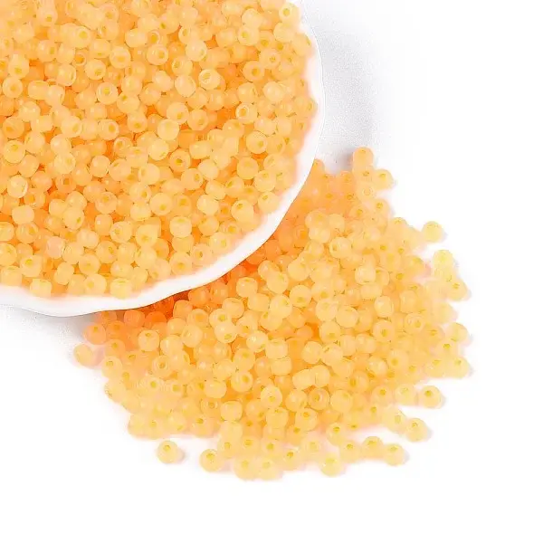 6/0 Transparent Inside Colours Glass Seed Beads