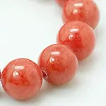 Natural Mashan Jade Round Beads Strands