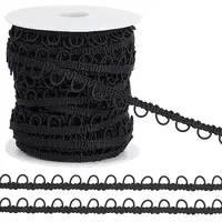 22.5 Yards Nylon Elastic Ribbons with Loops