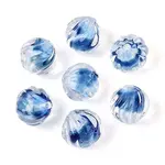 Textured Inner Flower Handmade Lampwork Beads