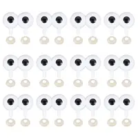 12 Sets Plastic Doll Eyes