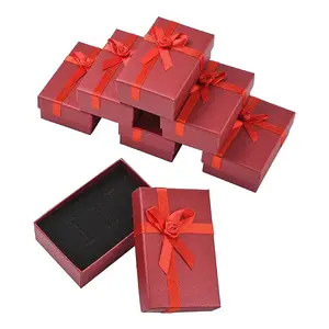 6Pcs Cardboard Paper Jewelry Set Boxes