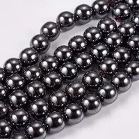 Non-Magnetic Synthetic Hematite Beads Strands