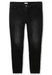 SHEEGO Džínsy  čierny denim